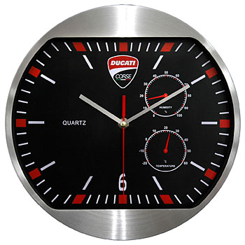 DUCATI Wall Clock-DUCATI CORSE-