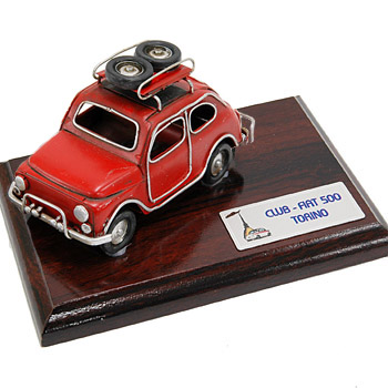 CLUB FIAT 500 TORINO Tin Toy