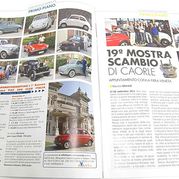 FIAT 500 CLUB ITALIA No.1 2015