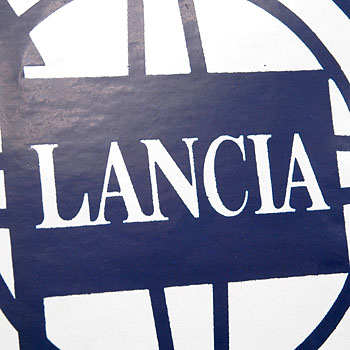 LANCIA Emblem Shaped Sticker(205mm)