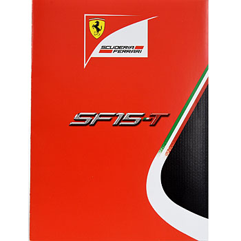 Scuderia Ferrari SF15-T Press Leaflet & Card Set