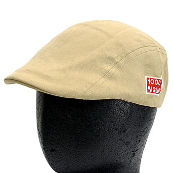 1000 MIGLIA Official FLAT CAP2015 (khaki)