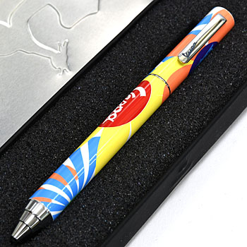 Vespa Official Ballpoint Pen-Flower-