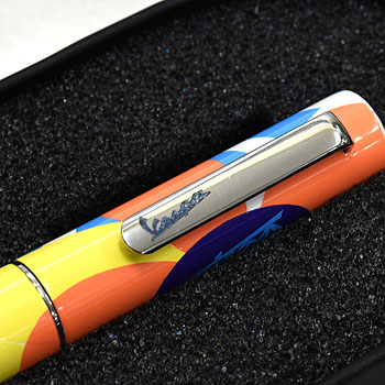 Vespa Official Ballpoint Pen-Flower-