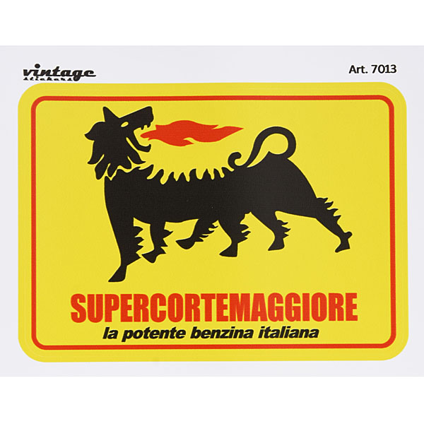 Agip Vintage Design Sticker