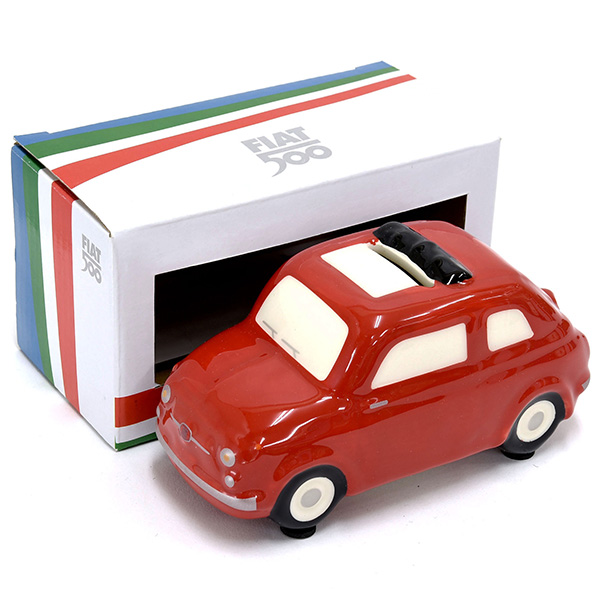 FIAT 500 Coin Bank(Small/Red)