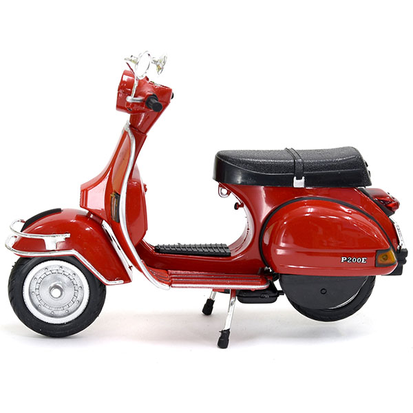 1/12 Vespa Official P200E del Miniature Model(Red)