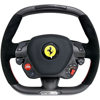 La Ferrari Genuine Steering Wheel (Mat Carbon)