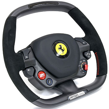 La Ferrari Genuine Steering Wheel (Mat Carbon)