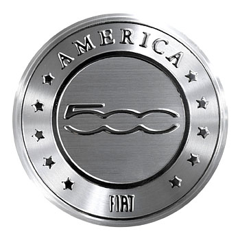 FIAT 500 America B-Piller Emblem