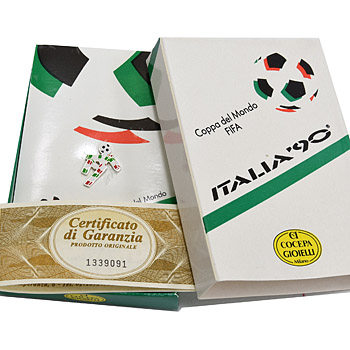 ITALIA 90 Pin Badge -Sterling Silver-