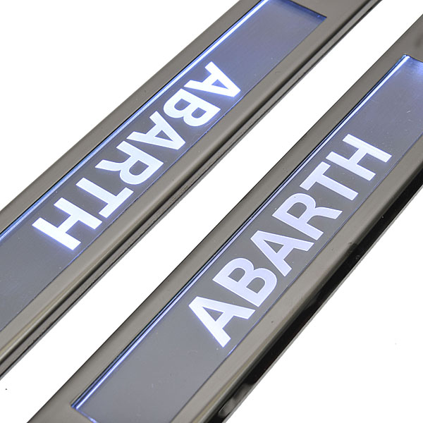 ABARTH 500 Door Step Guard(ABARTH Logo Illumination)