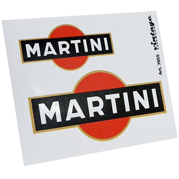 MARTINI Vintage Type Sticker