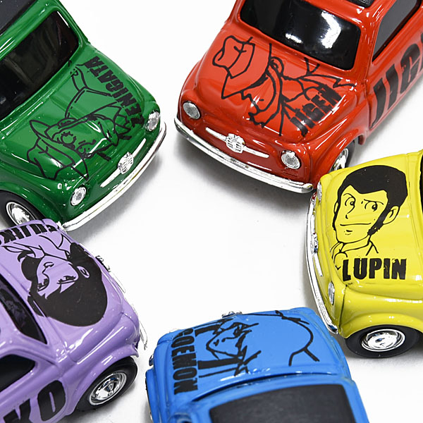 FIAT 500 with Lupin The Third-FUJIKO/Purple-