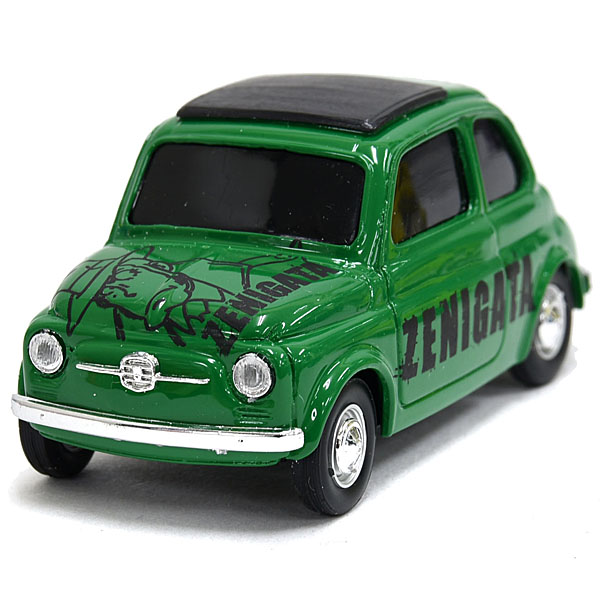 FIAT 500 Miniature Model with Lupin The Third-ZENIGATA/Green-