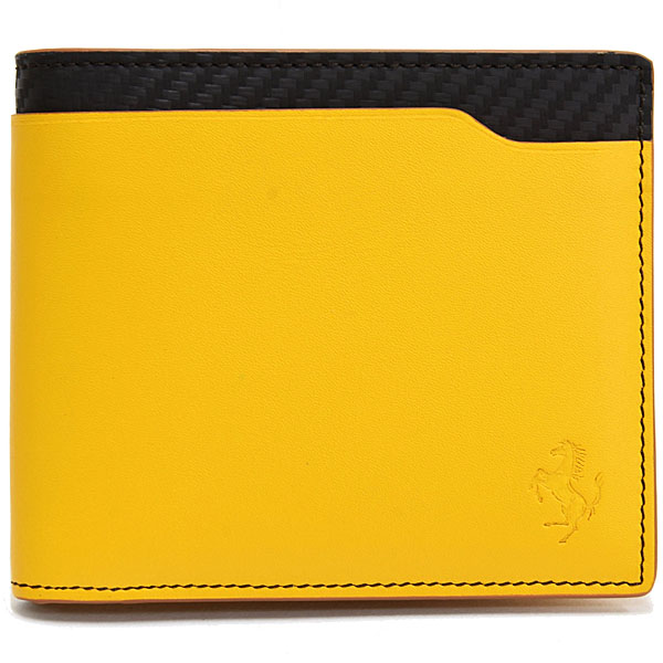 Ferrari Leather Wallet(Yellow)by TODS