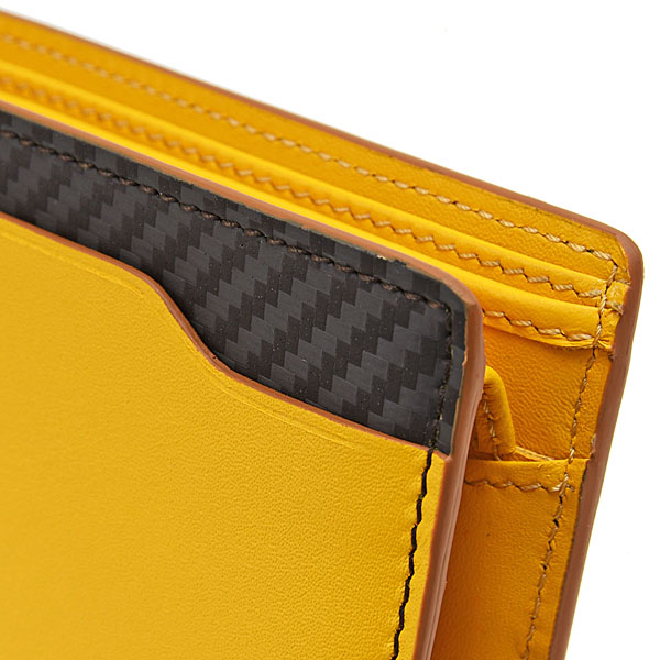 Ferrari Leather Wallet(Yellow)by TODS