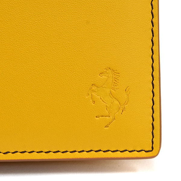 Ferrari Leather Wallet(Yellow)by TODS