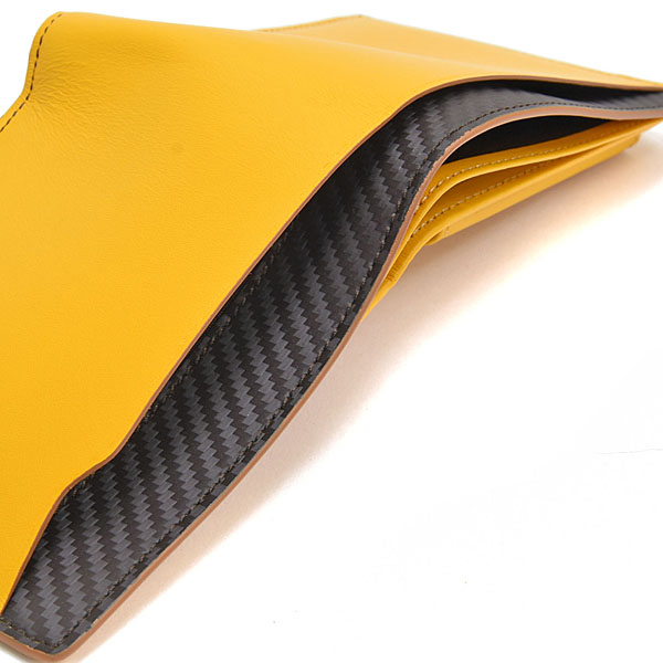 Ferrari Leather Wallet(Yellow)by TODS