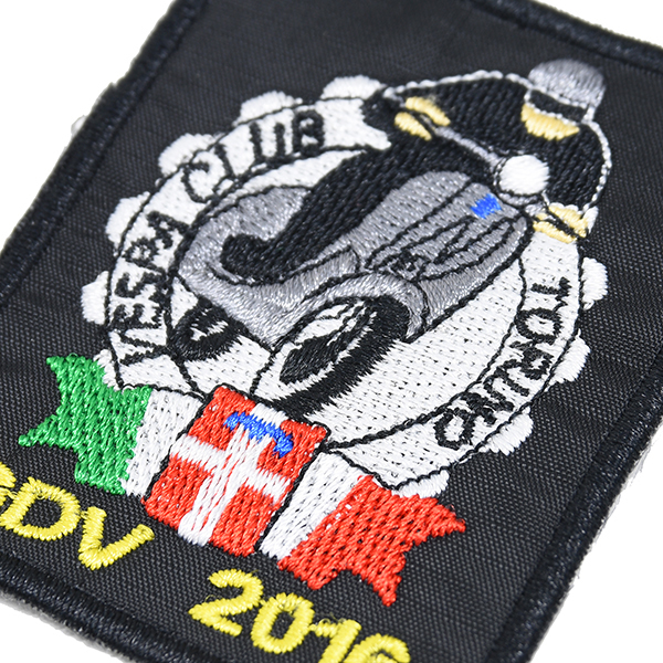 Vespa Club Torino Patch-GDV 2016-