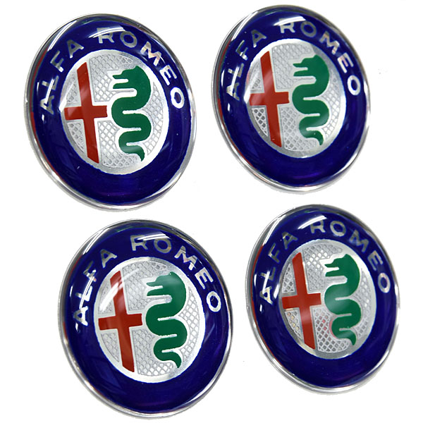 Alfa Romeo New Emblem 3D Stickers Set(21mm/4pcs.)