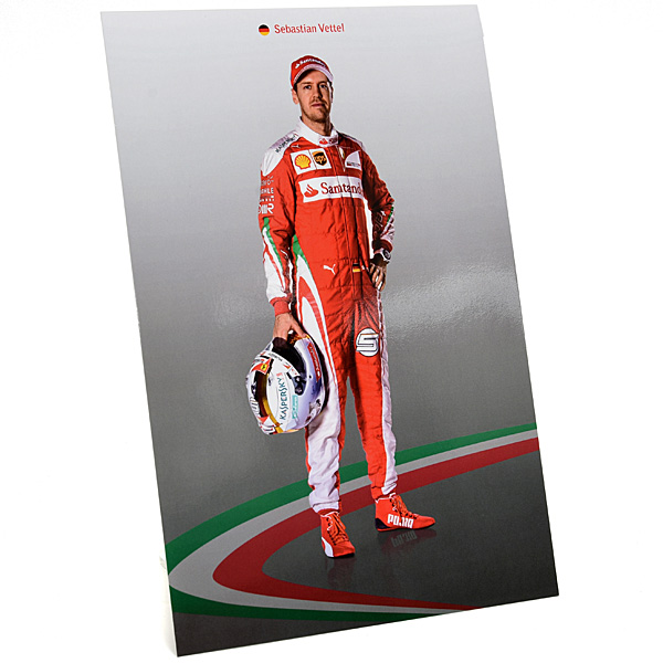 Ferrari SF16-H Press Card & Drivers Card Set