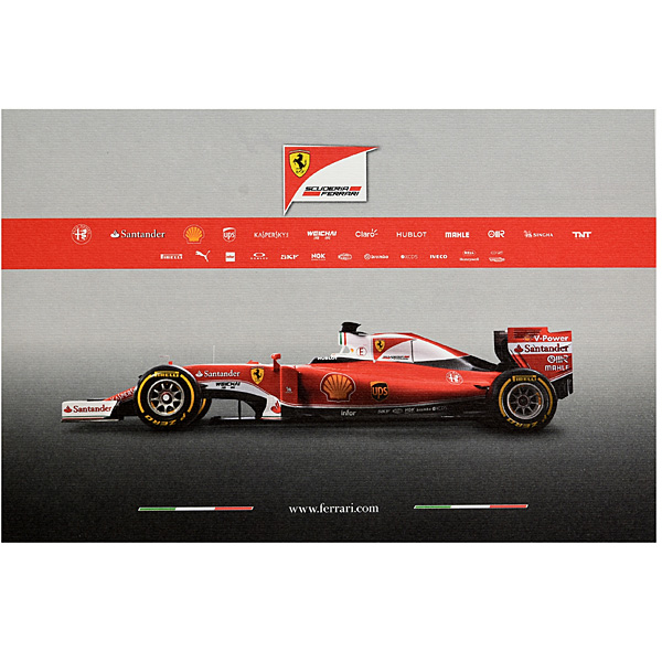 Ferrari SF16-H Press Card & Drivers Card Set