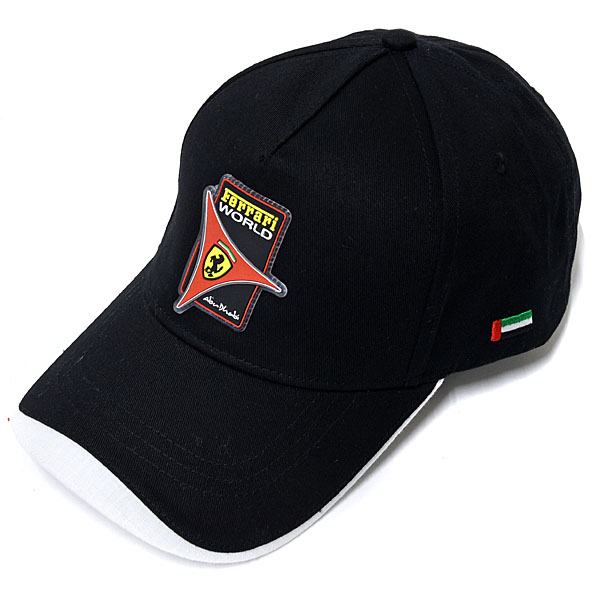 Ferrari WORLD Abu Dhabi Baseball Cap(Black)