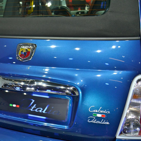 ABARTH Genuine Cabrio Italia Logo Emblem