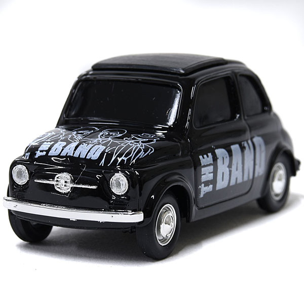 FIAT 500 Miniature Model with Lupin The 3rd-Black-