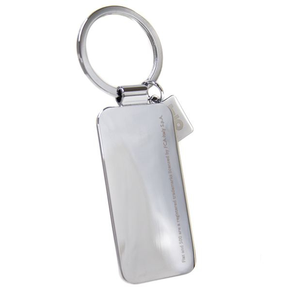 FIAT Nuova 500 Front Grill Keyring(white)