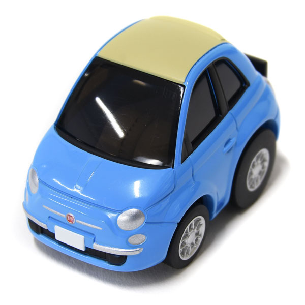 Choro Q zero FIAT 500C(Sky Blue)