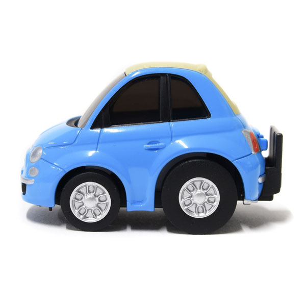 Choro Q zero FIAT 500C(Sky Blue)