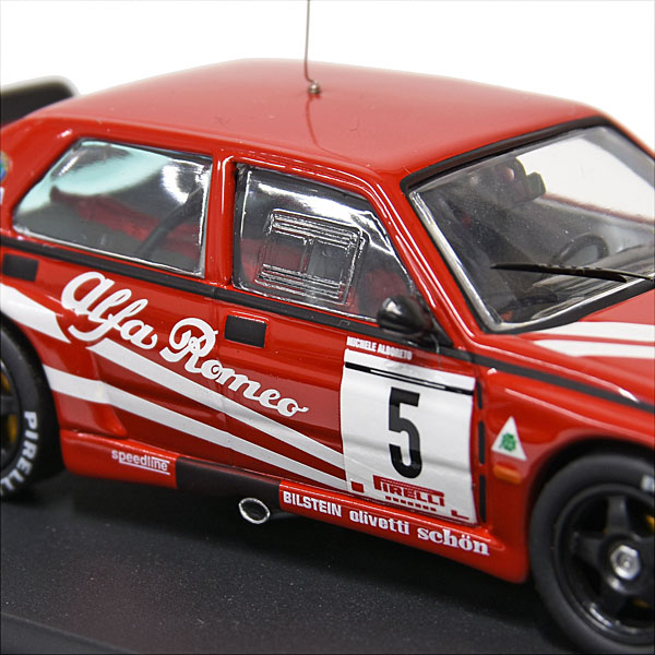 1/43 Alfa Romeo 75 Evoluzione Rally Monza 1988ߥ˥奢ǥ(No.5/M.ܥ졼)