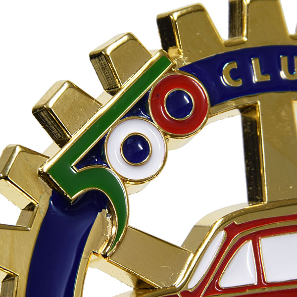 FIAT 500 CLUB ITALIA Grill Emblem