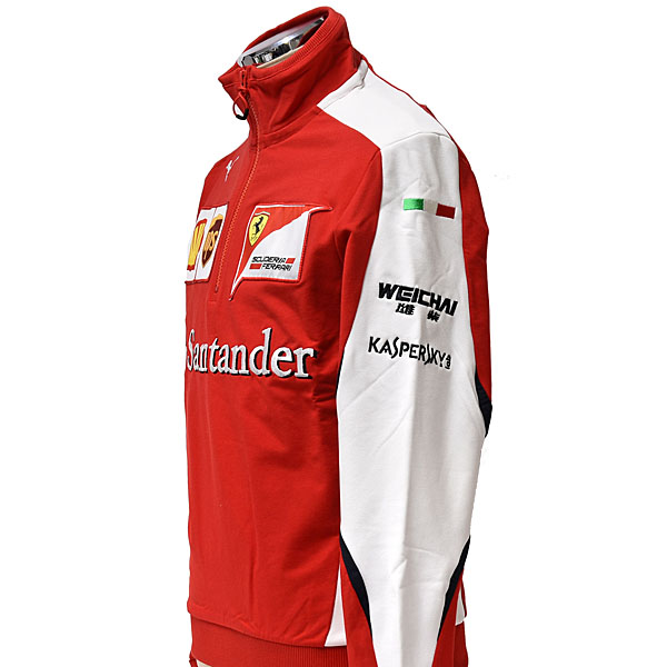 Scuderia Ferrari 2015 Half Zip Sweat Shirts for Pilot