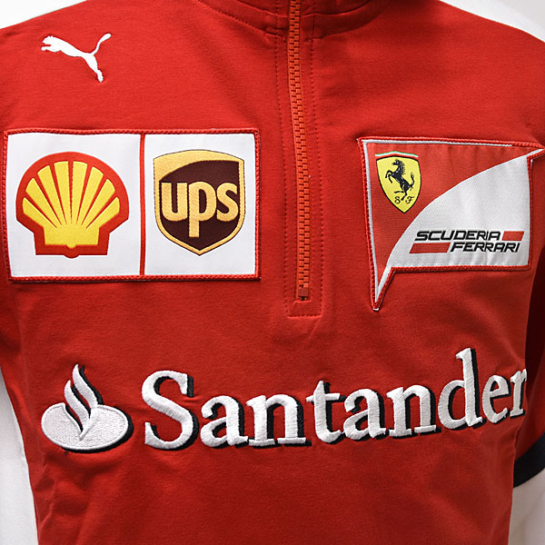 Scuderia Ferrari 2015 Half Zip Sweat Shirts for Pilot