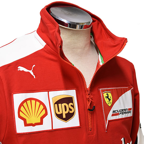 Scuderia Ferrari 2015 Half Zip Sweat Shirts for Pilot