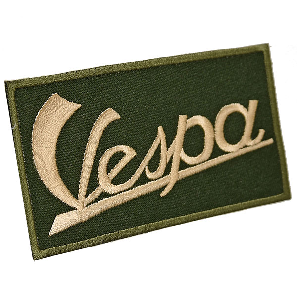 Vespa Logo Patch(Green)