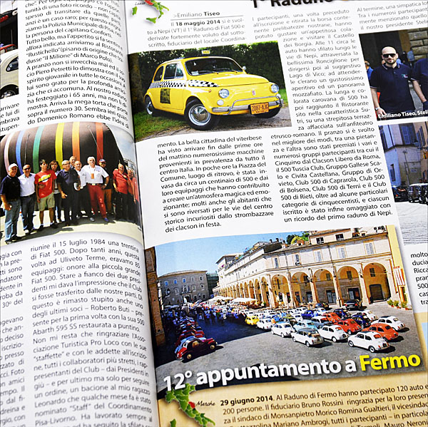 FIAT 500 CLUB ITALIA Magazine No.6 2014