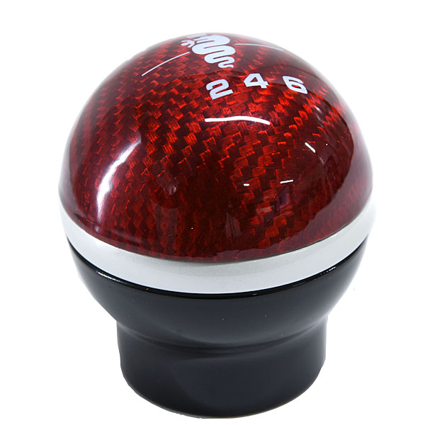 Alfa Romeo Gear Knob TRETOK CARBON(Red/Black/Reverselock)