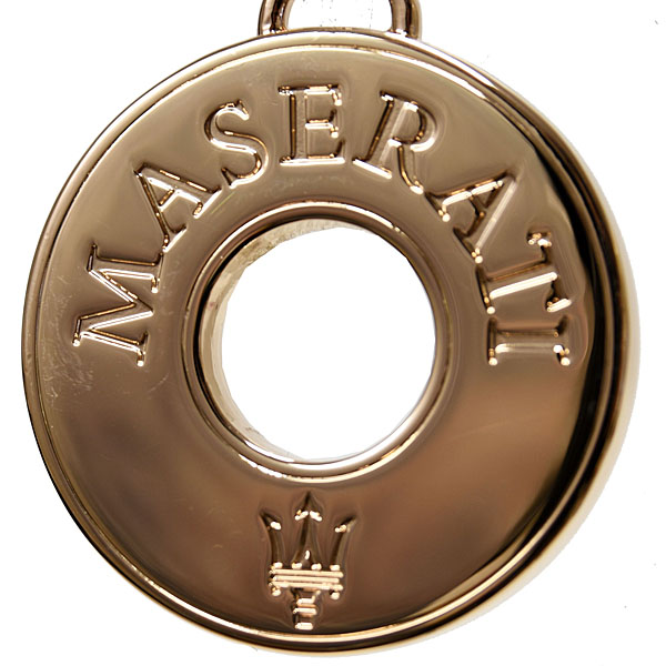 MASERATI Essential Palladium Keyring(Rose Gold)