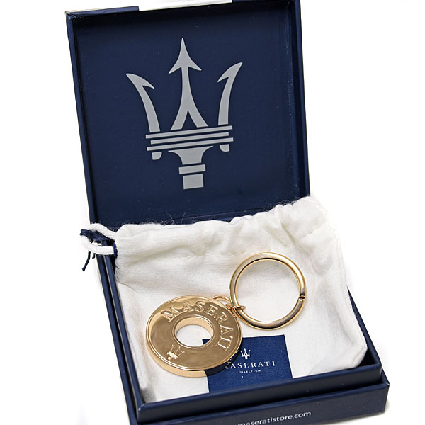 MASERATI Essential Palladium Keyring(Rose Gold)