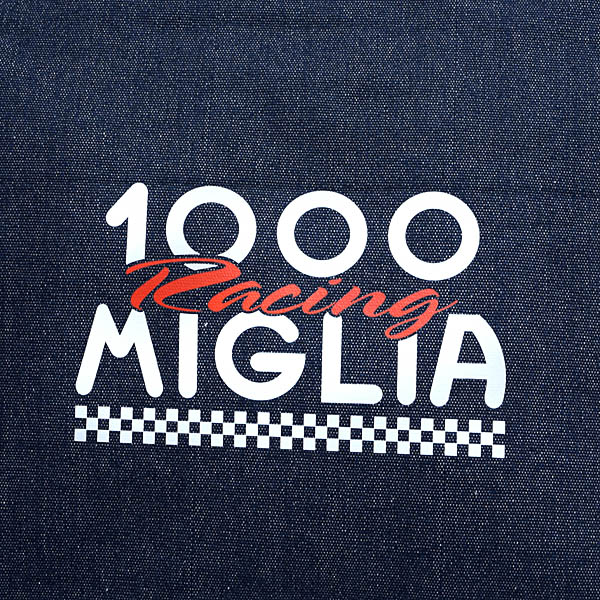 1000 MIGLIA official denim tote bag