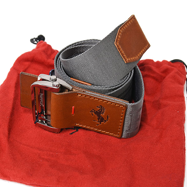 Ferrari jaquard Belt (Gray)