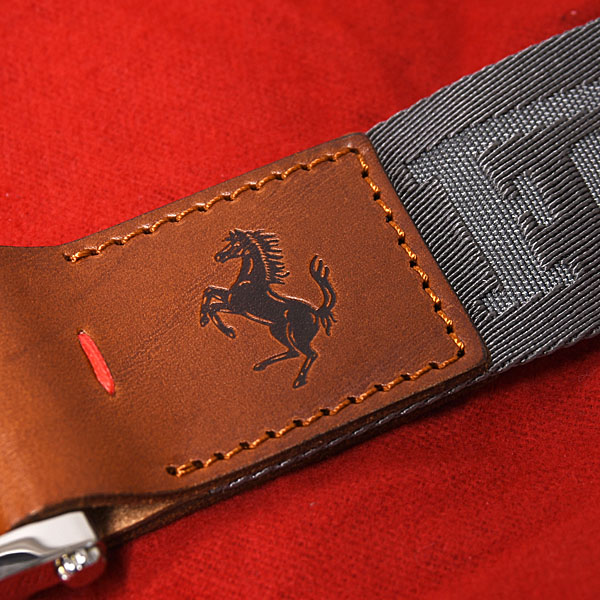 Ferrari jaquard Belt (Gray)