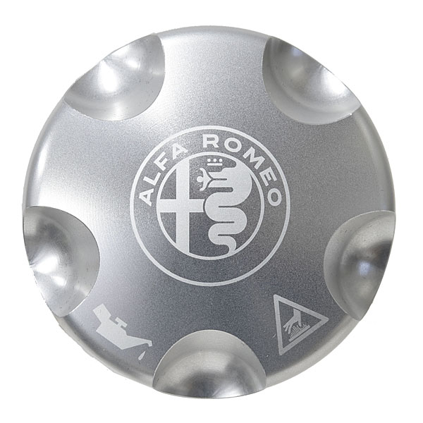 Alfa Romeo New Emblem Aluminium Oil Cap Type B