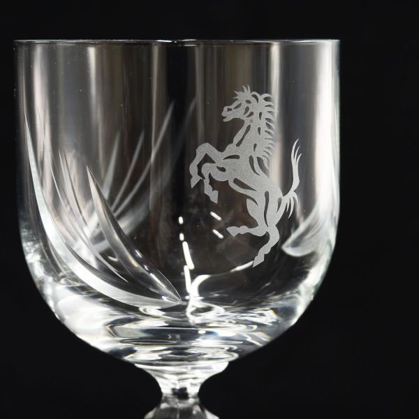 Ferrari Cavallino Wine Glass Set