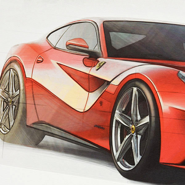 Ferrari F12 Poster