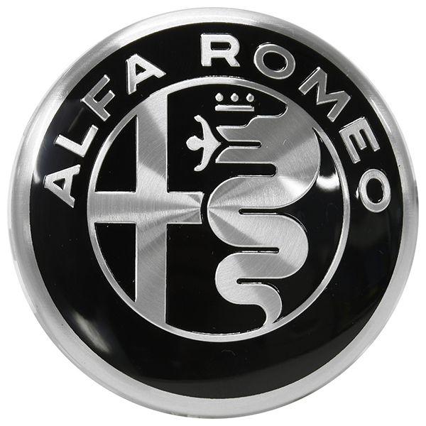 Alfa Romeo New Emblem(Monotone)Wheel hub cap(Alfa 159/Brera/Spider/Giulietta/GIULIA/Stelvio)